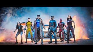 Deadpool Team Vs X Men Fight Last Scene Hindi Deadpool And Wolverine  #deadpoolandwolverine