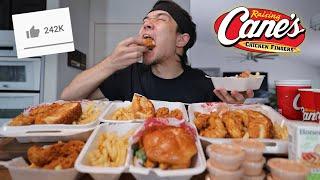 Raising Canes Full Menu Challenge All 5 Combo Meals