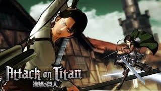 Levi God Mode Gameplay - Attack on Titan 2 - Final Battle Character Gameplay