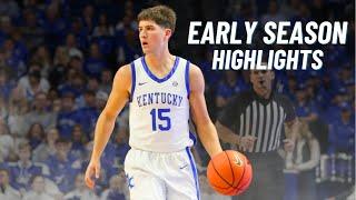 Best Shooter in College Basketball  Reed Sheppard 2023 Early Season Highlights