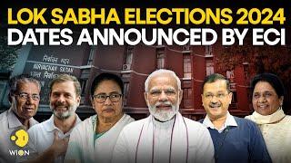 Lok Sabha Election dates announced LIVE Indias EC announces dates for Lok Sabha Elections 2024