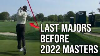 Tigers Driving Performance in 2 Majors Before 2022 Masters