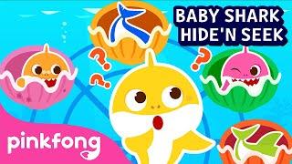Find the Shark Family The Amusement Park Mystery   Hide and Seek  Pinkfong for Kids