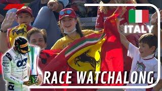 F1 LIVE  Italian Grand Prix 2021 Race Watchalong  Live Coverage