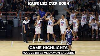 Game Highlights Damon Ballers vs Wolve Bites. MARIO WUYSANG Ramaikan KAPOLRI CUP 2024