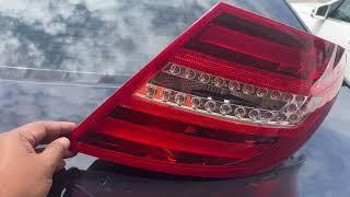 Mercedes Benz Tail Light Replacement C300 - EZ FIX DIY