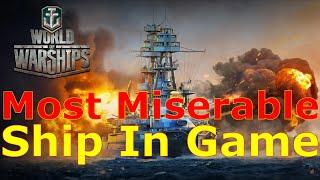World of Warships- The Most Miserable Ship In The Game