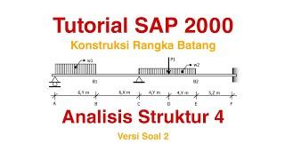 Tutorial AS4 SAP2000 Soal Versi Kedua