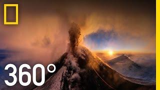 360° Kamchatka Volcano Eruption  National Geographic