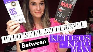 What is the Difference Between KetoOS and Keto MAX?  Can I Take Two a Day?