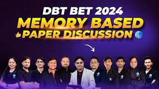 DBT-BET 2024 Memory Based Paper Discussion  IFAS