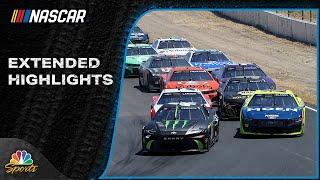 NASCAR Cup Series EXTENDED HIGHLIGHTS ToyotaSaveMart 350  6924  Motorsports on NBC