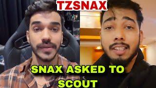 Snax Asked To Scout Join TZ  Reply TzSnax Sc0ut Reply This