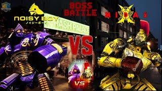 NOISYBOY VS MIDAS - Crash Palace Live Event  Real Steel World Robot Boxing