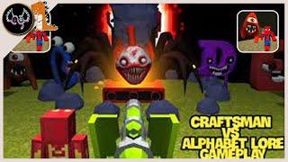 Craftsman Alphabet Lore - All Levels Gameplay Androidios New Mobile Game XZGXBHO