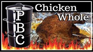 BBQ Whole Chicken Pit Barrel Cooker PBC How-To by Barbecue Champion Harry Soo SlapYoDaddyBBQ.com