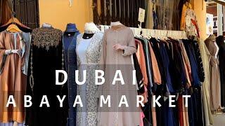 Abaya Market in Dubai  Naif souk