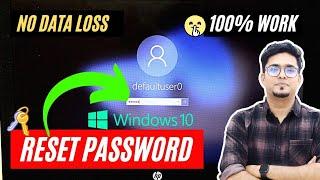 How to RESET Forgotten Password in Windows 1011 2024  NO DATA LOSS  101% Working & FREE 