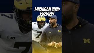 Michigan Football 2024 Prediction & Preview #CFB #CollegeFootball #Football