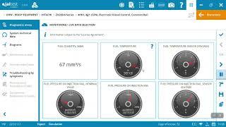 Hitachi excavator diagnostics 250-6 jaltest diagnostic demonstration