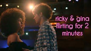 ricky & gina flirting for 2 minutes and 35 seconds  hsmtmts S3