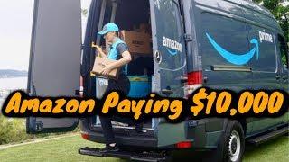 Amazon Paying $10000 to Start Delivery Business