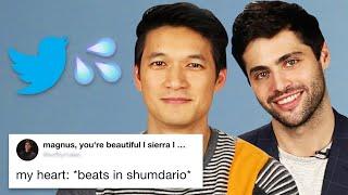 Harry Shum Jr. And Matthew Daddario Read Thirst Tweets