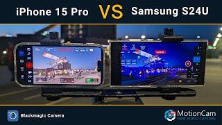 iPhone 15 Pro vs  Samsung S24 Ultra Captured with MotionCam Pro