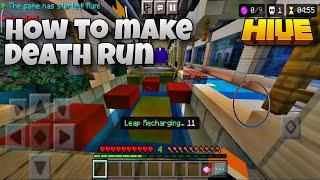 How to Make Death Run Map In Minecraft