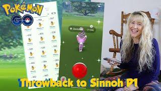 SHINY SINNOH Throwback Challenge Part 1 - Pokemon Go