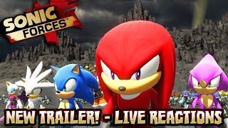 Sonic Forces NEW TRAILER & STAGES - LIVE REACTIONS wCobanermani456
