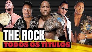 Todos os títulos de THE ROCK na WWE até 2013