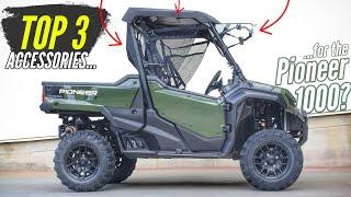 New Honda Pioneer 1000 Review 3 Best UTV Accessories?