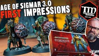 DOMINION Age of Sigmar 3rd Edition Box First Impressions