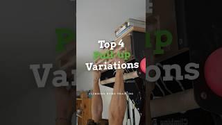 Pull-up variations for your climbing training at home
