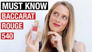 MUST KNOW Baccarat Rouge 540 EDP I Maison Francis Kurkdjian