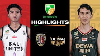 Highlight Bali United Basketball vs Dewa United Banten June 29 2024 IBL Tokopedia 2024