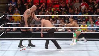 Alberto Del Rio vs. Big Show - Raw Roulette Body Slam Challenge Raw Jan. 28 2013