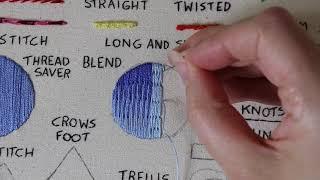 Embroidery Fill Stitches You Should Know
