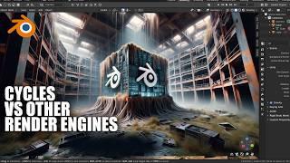 Alternative render engines for blender in 2024