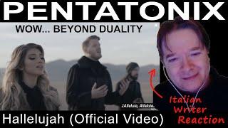 PENTATONIX - Hallelujah Official Video - ITALIAN WRITER Reaction