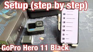 GoPro Hero 11 Black How to Setup step by step