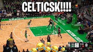 LAKERS FAN Reacts to Boston Celtics vs Miami Heat Game 2 Full Highlights  2024 ECR1