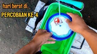 HARI BERAT DI PERCOBAAN KE 4‼️CHALLENGE PENUI KOTAK IJO  mancing ikan red devil NAHOL MANIA