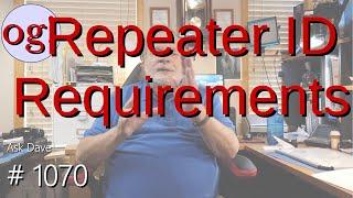 Repeater ID Requirements #1070