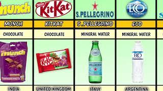 List of Nestlé Brands From Different Countries