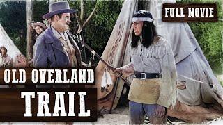 OLD OVERLAND TRAIL  Rex Allen  Full Western Movie  English  Free Wild West Movie