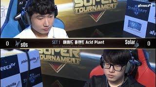 2018 GSL SuperTournament II Ro.4 Match1 sOs vs Solar