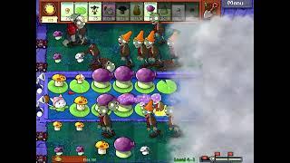 Plants vs. Zombies Little Zombie Mode - Fog