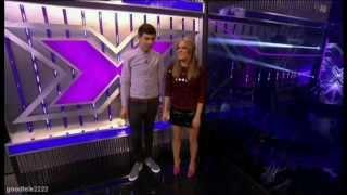 Caroline Flack & Matt Richardson Week 9 Live Movie Week SAT Funny Xtra Factor Highlights 2013